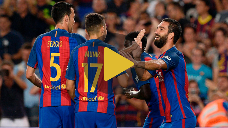 La «pasión turca» de Arda Turan despertó al Camp Nou