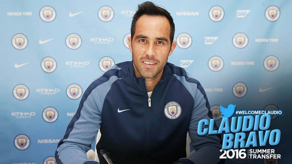 OFICIAL: El Manchester City ficha a Claudio Bravo