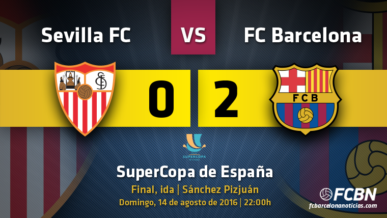 El Barça más maduro da el primer golpe en Sevilla (0-2)