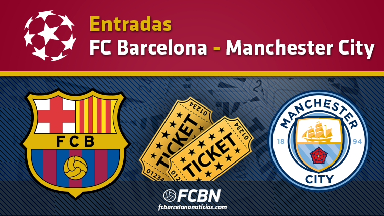 Entradas FC Barcelona vs Manchester City – Champions League