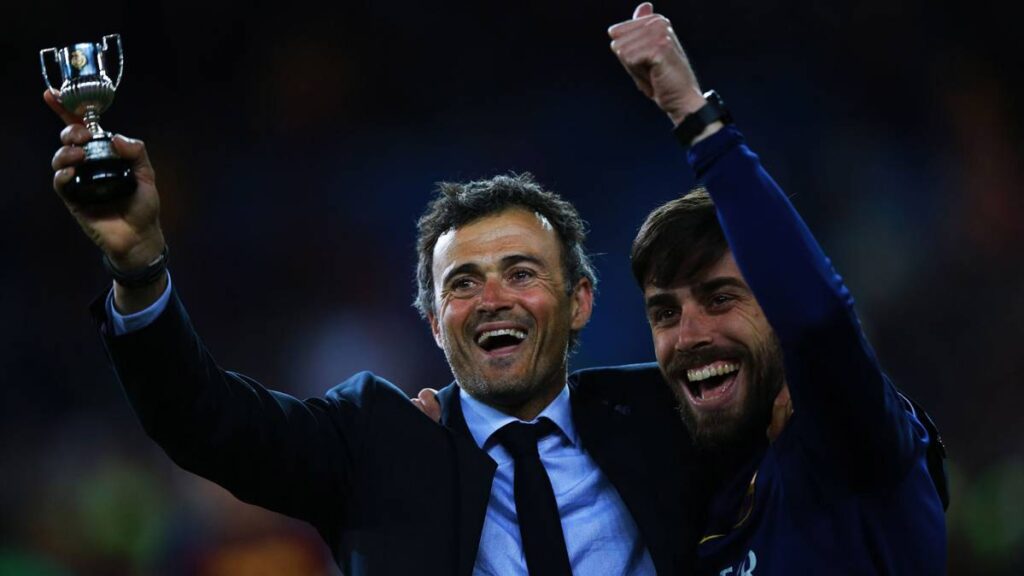 Luis Enrique, estrella de la reunión de técnicos UEFA