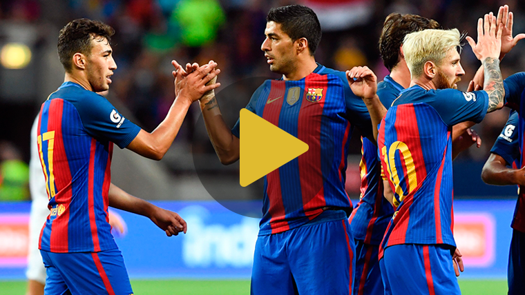Vídeo resumen: FC Barcelona 4 Leicester City 2 (Pretemporada)
