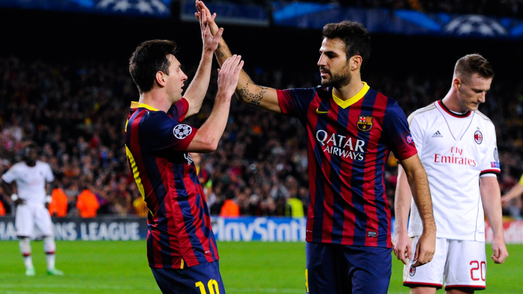 Cesc defiende al Barcelona después de hablar con Messi