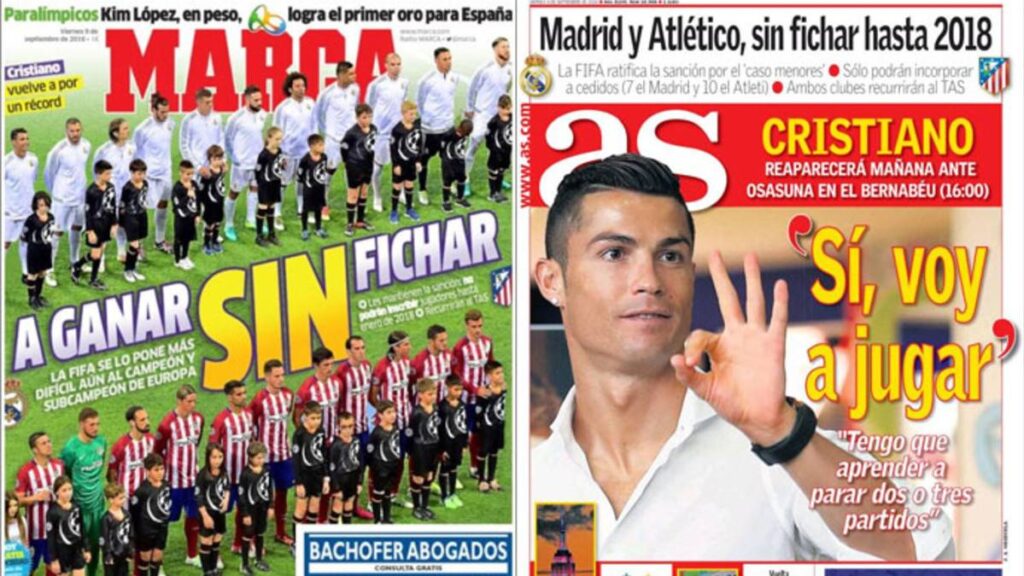 En Madrid restan importancia a la sanción FIFA al Real Madrid