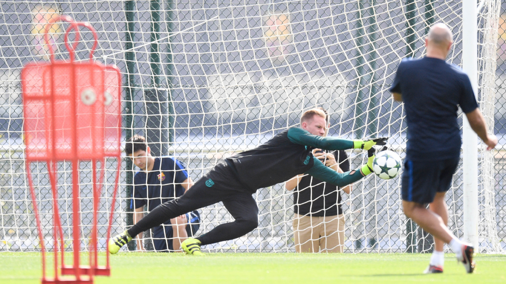 Ter Stegen y el récord sin encajar goles en el Barcelona