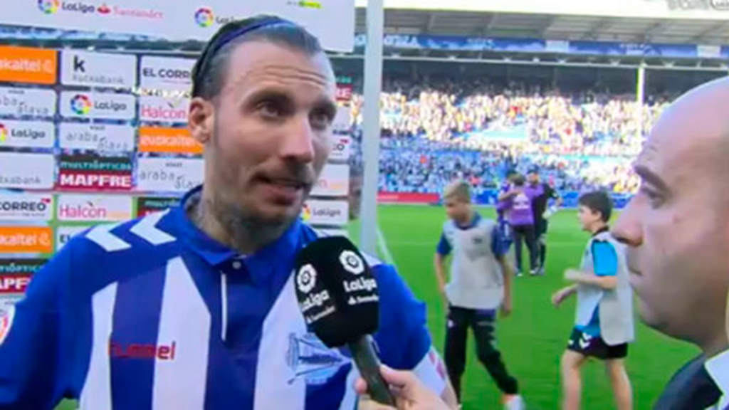 Alexis destapó la actuación arbitral en el Alavés-Madrid