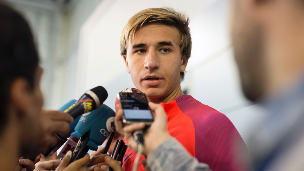 Sergi Samper quiere demostrar su nivel en el Camp Nou