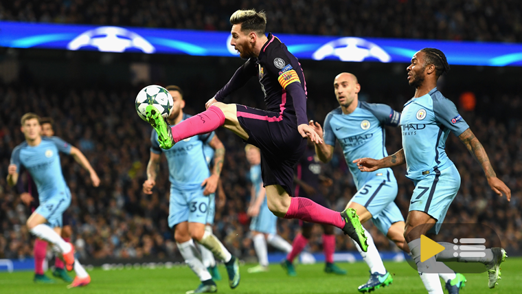 Vídeo resumen: Manchester City 3 FC Barcelona 1 (Champions J4)
