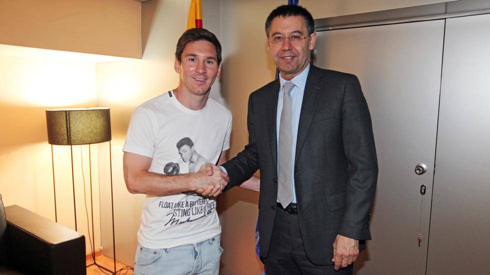 Al «tempo» que marque Messi para su renovación con el Barça