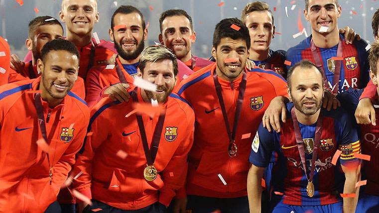 Lucho plantea unas vacaciones especiales a la MSN y a Piqué