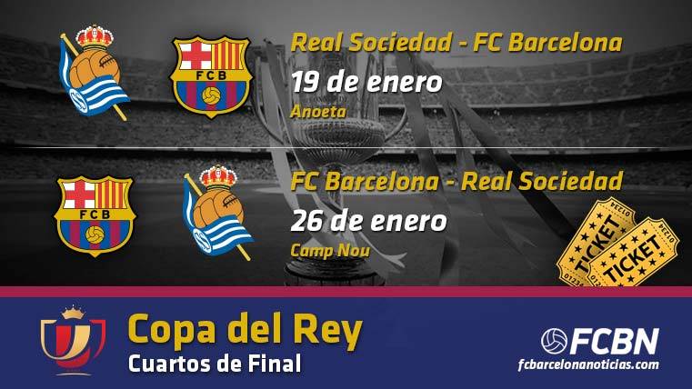 Entradas FC Barcelona vs Real Sociedad – Copa