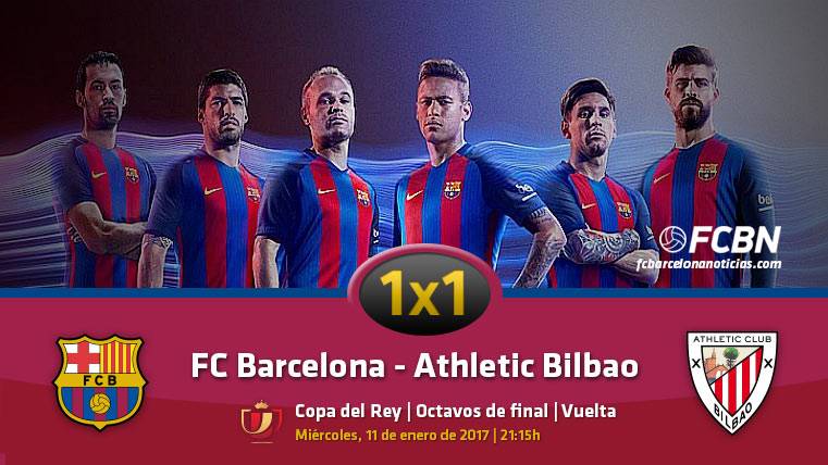 El 1×1 del FC Barcelona frente al Athletic (Vuelta 1/8 Copa)