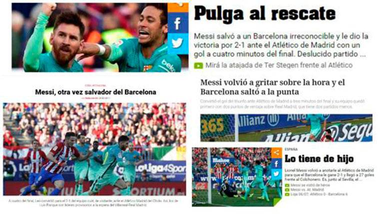 La prensa mundial, unánime: «En Madrid ven a Messi y lloran»