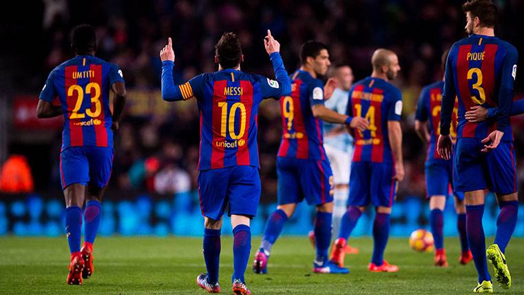 Los dos últimos resultados le valdrían al Barça para remontar