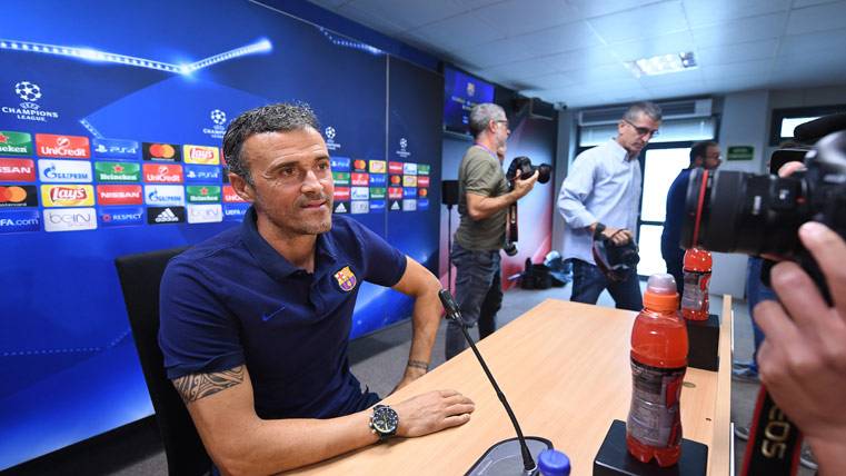 Luis Enrique: «Neymar Júnior y Luis Suárez han vuelto muy bien»