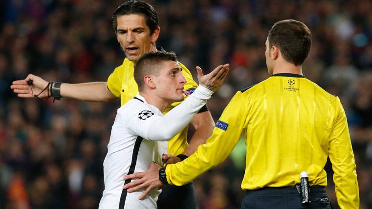 Verratti, en «guerra» tras la goleada al PSG en Champions