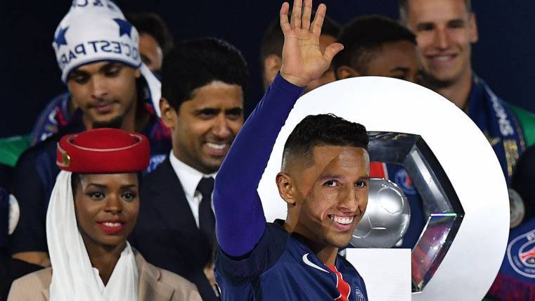 El «no» de Marquinhos a renovar por el PSG le acerca al Barça