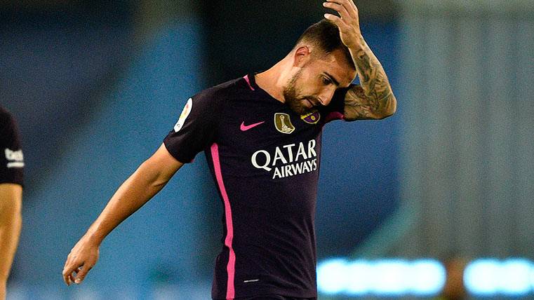 Alcácer al rescate: Entró por la lesión de Rafinha