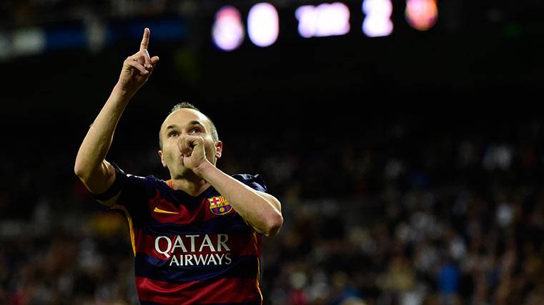 Los culés esperan otra ovación para Iniesta del Bernabéu