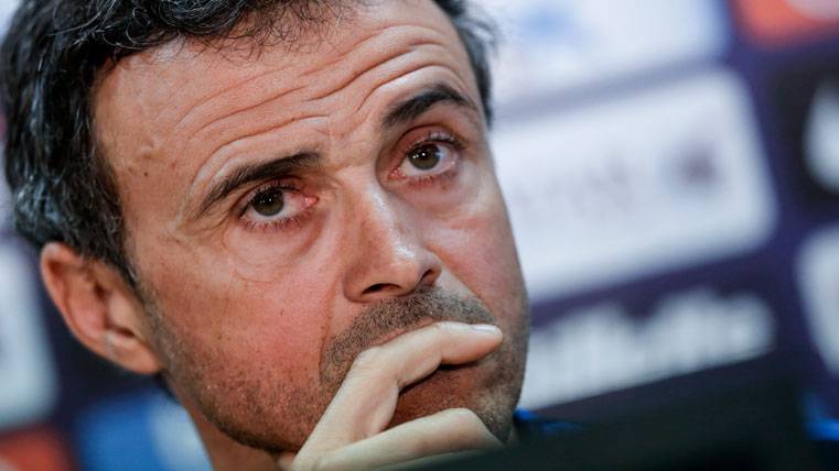 Luis Enrique: «Si dejo el Barça no es para irme a otro equipo»