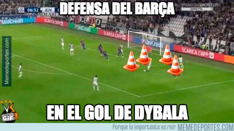 Este es el mejor «meme» del Juventus-FC Barcelona