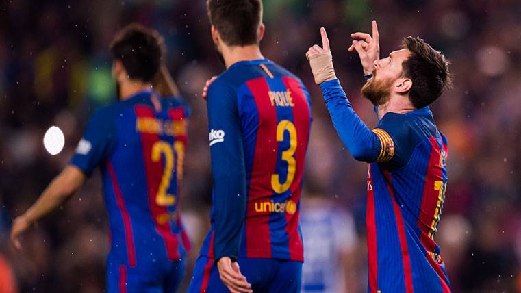 Messi vuelve a liderar la Bota de Oro gracias a Alcácer y Suárez