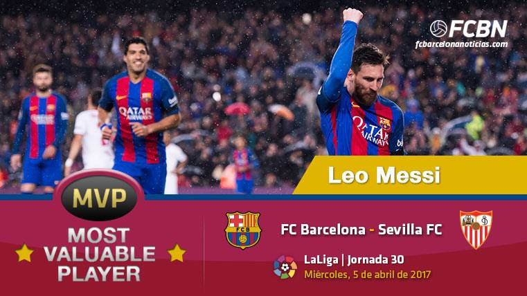 Leo Messi, el «MVP» del FC Barcelona ante el Sevilla FC
