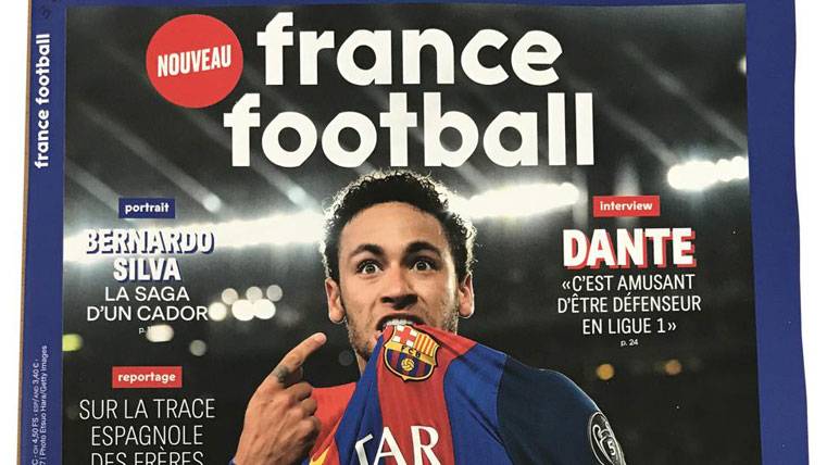 France Football: «Pues sí, Neymar apunta al Balón de Oro»
