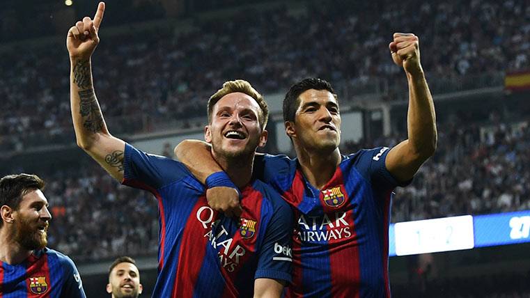 El misil tierra-aire de Ivan Rakitic para adelantar al Barça