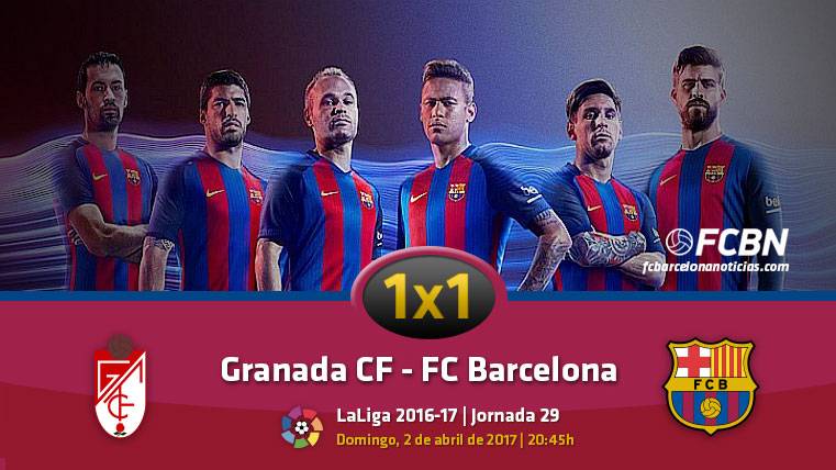 El 1×1 del FC Barcelona frente al Granada (Liga J29)