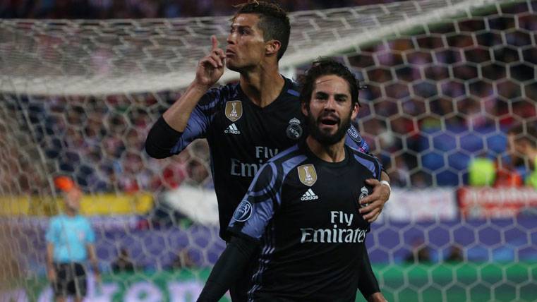 ¡Cristiano mandó callar al Calderón tras el gol de Isco!