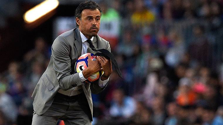 Luis Enrique negó a Valverde y cargó contra los medios