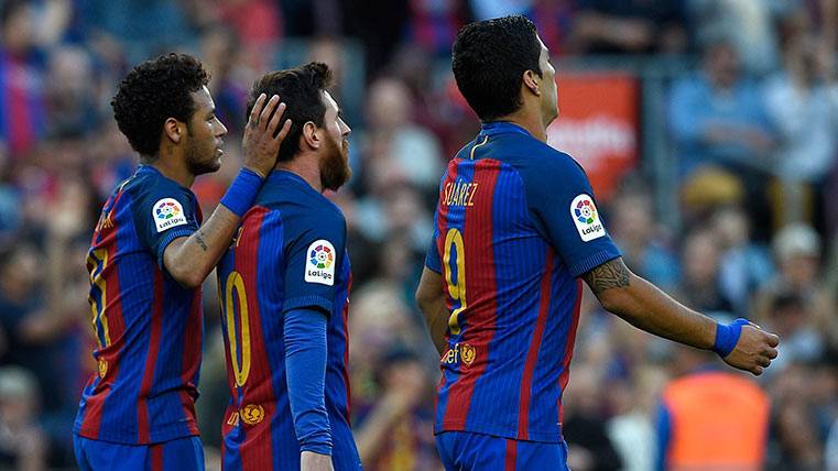La MSN del FC Barcelona vuelve a pasar de los 100 goles