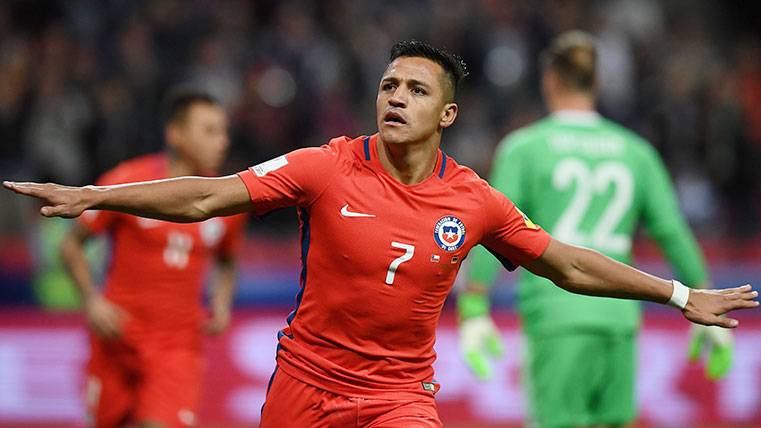 Alexis Sánchez, máximo goleador histórico de su selección