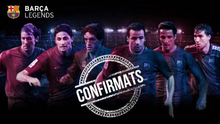 Desvelada la lista completa para los Barça Legends de junio