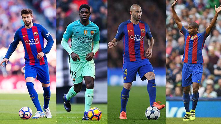 El FC Barcelona, con un gran cierre en la posición central
