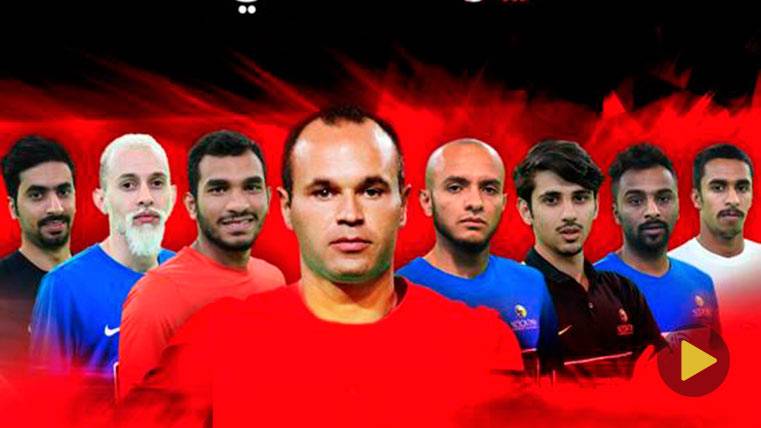 Andrés Iniesta viaja a Kuwait para dar una clase magistral
