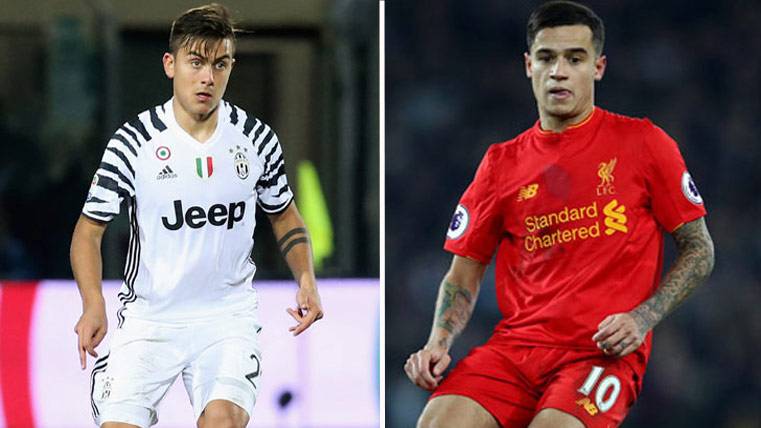 El Barça podría fichar a Dybala y Coutinho con el dinero de ‘Ney’