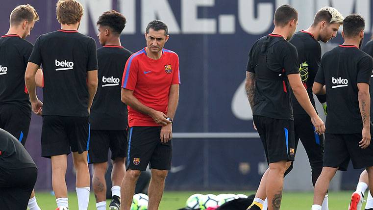 Ernesto Valverde ya tiene todas las posiciones dobladas