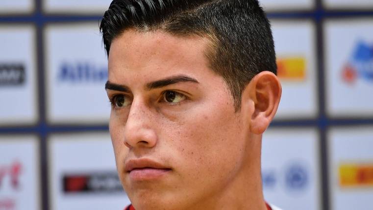 El zasca de James Rodríguez al Real Madrid por títulos