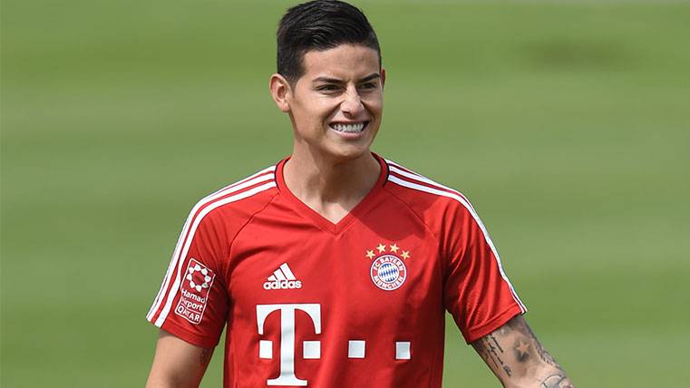 James Rodríguez, un éxito a su llegada al Bayern de Múnich