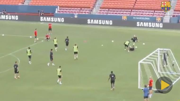 La dura entrada de Neymar a Semedo en… ¡Otro entreno!