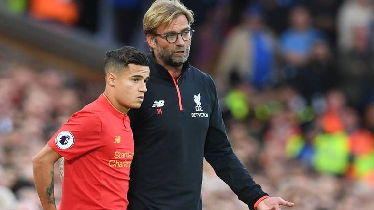 MORBO: ¡Klopp deja a Coutinho en la grada contra el Atlético!