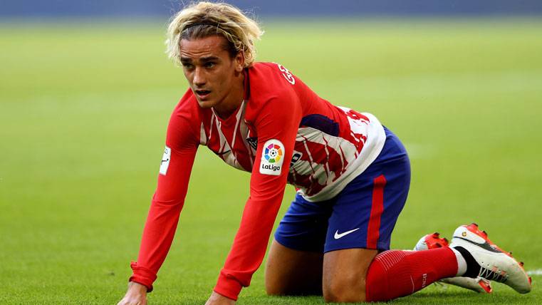 El Atlético no rebajará la cláusula de Griezmann por el Barça