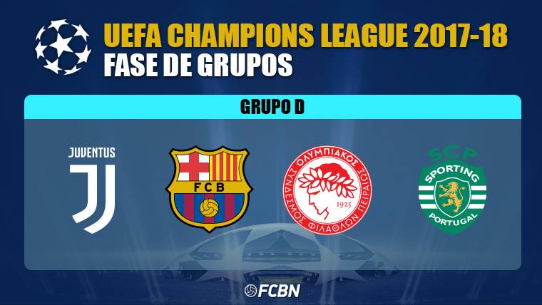 El grupo del Barça en la liguilla de la Champions League