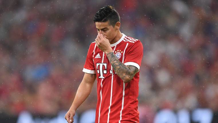 Desvelado el sueldo que cobrará James en el Bayern Múnich