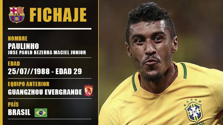 Así juega Paulinho, el tercer fichaje del Barça 2017-18