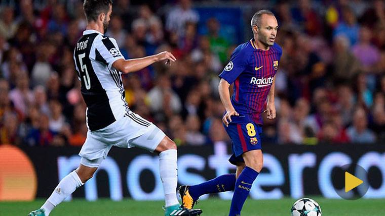 Andrés Iniesta volvió a sacar la varita mágica en el Camp Nou