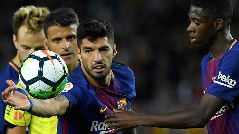 Luis Suárez, con un objetivo propio en el José Alvalade
