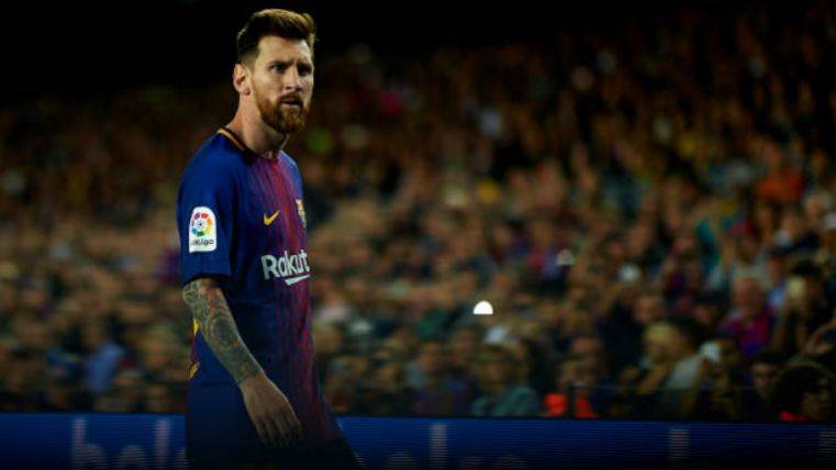 Messi ya es pichichi en solitario en la Liga Santander